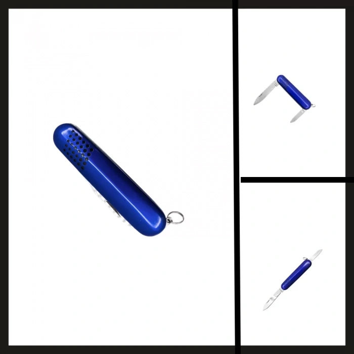 Uyguna-Yakala Mavi (k5017-30) Çift Ağızlı Cep Çakısı-CAK.421