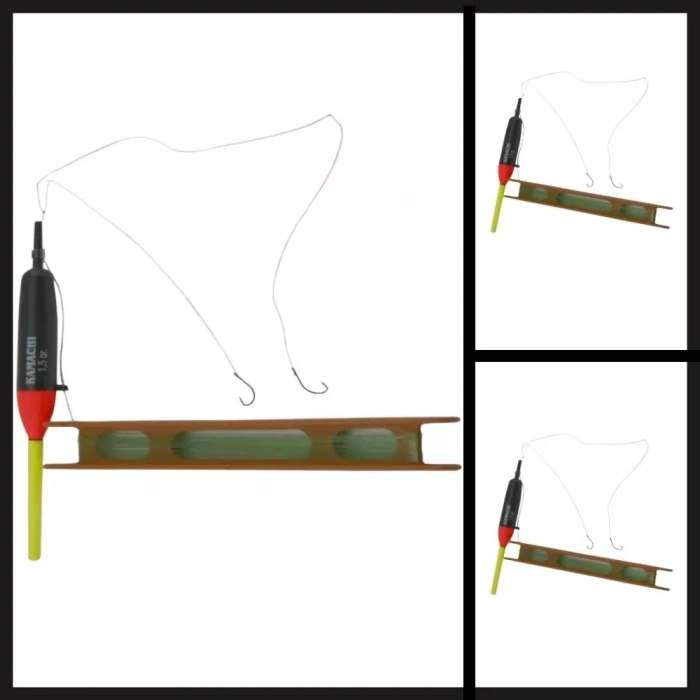 Uyguna-Yakala Mekik 2 İğneli Şamandıralı Takım-TAK.007