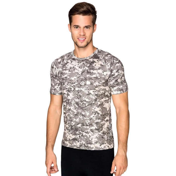 Uyguna-Yakala MicroFiber T-Shirt - Thermoform - Army - Haki