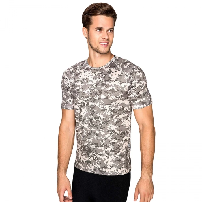 Uyguna-Yakala MicroFiber T-Shirt - Thermoform - Army - Haki