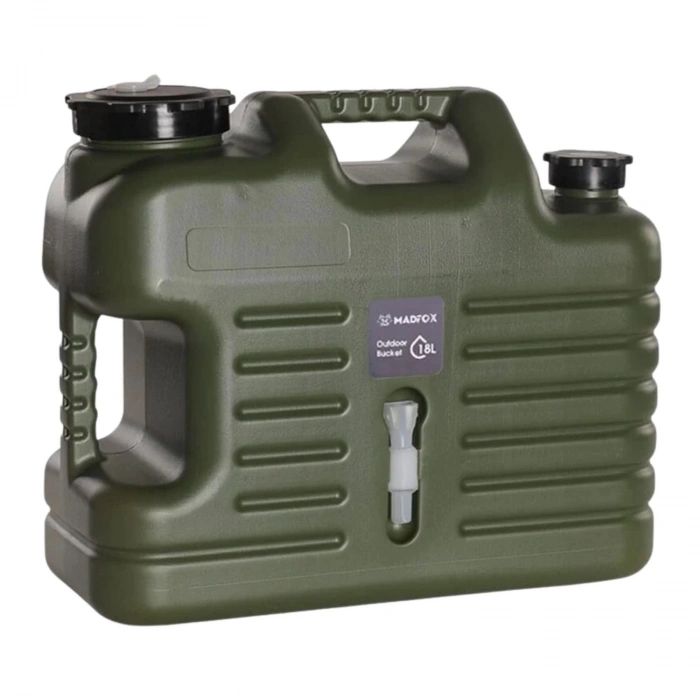 Uyguna-Yakala Musluklu Su Bidonu - Madfox Galon Air PE - 18 Litre - Yeşil - 547309