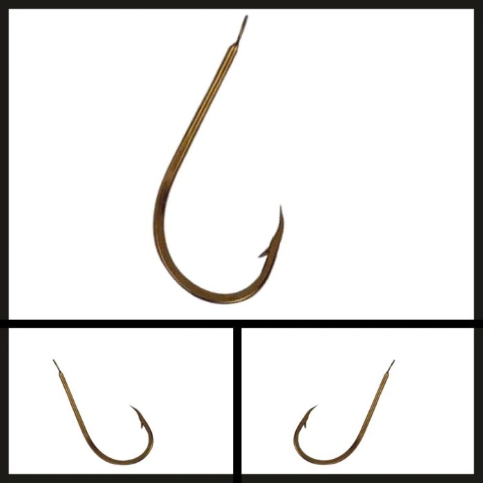 Uyguna-Yakala 50 Adet Mustad 530 No:3/0 Bronz İğne-İĞN.686