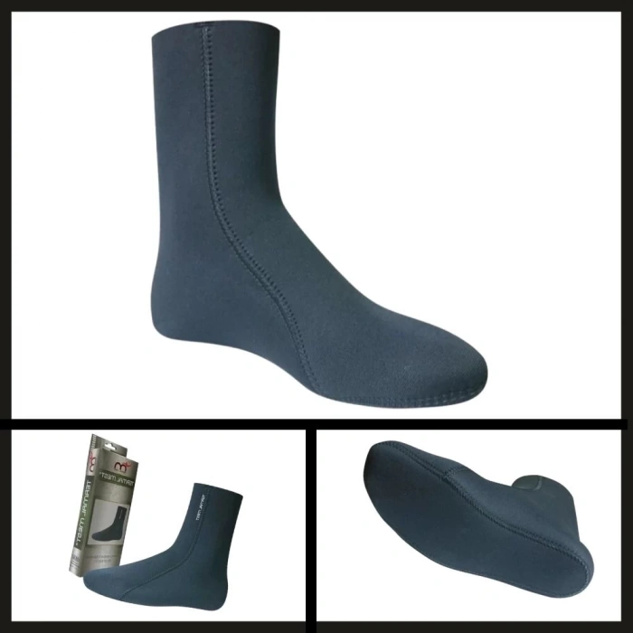 Uyguna-Yakala Siyah Xxl 46-47 Neopren Termal Mest Çorap-MLZ.107