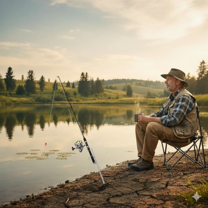 Uyguna-Yakala Olta Kamış Ayağı - Paslanmaz Çelik - Fishack - Galvaniz Kaplamalı - 5li