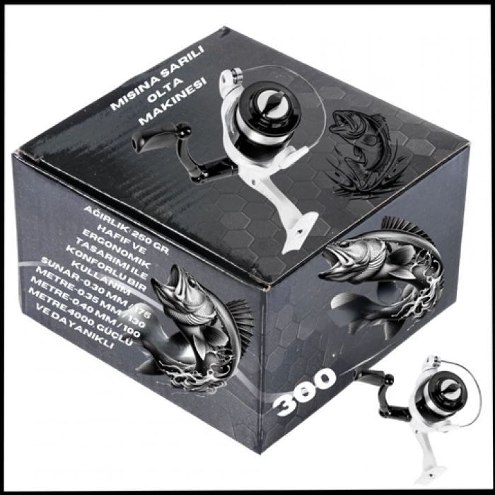 Uyguna-Yakala 3000 - Misina Sarılı Olta Makinesi - Grafit Gövde -KINA.280