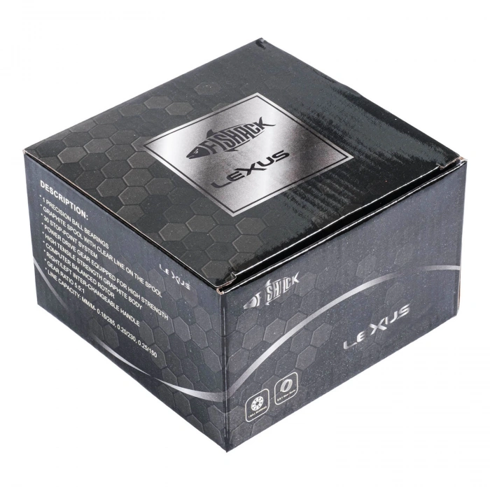 Uyguna-Yakala Olta Makinesi - 5000 - Misina Sarılı - Grafit Gövde - Lexus - Fishack