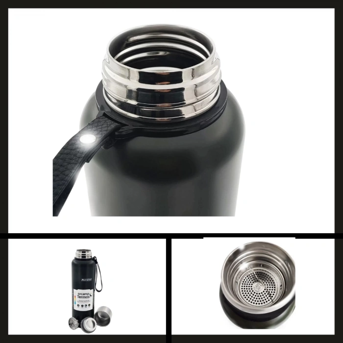 Uyguna-Yakala  (out-5100) Orcamp 304 Çelik Termos 1.5 Lt-ERM.130