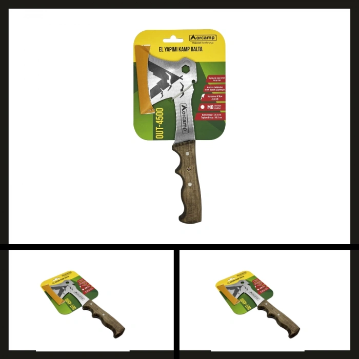 Uyguna-Yakala Out-4500 Orcamp Kamp Baltası El Yapımı-MLZ.256