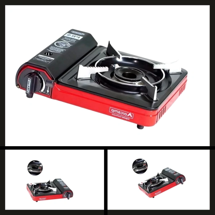 Uyguna-Yakala Kırmızı Ck-505 Orcamp Tekli Portatik Ocak-YKT.160