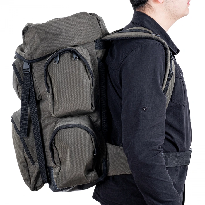 Uyguna-Yakala Outdoor Sırt Çantası - Balıkçı - Carpzoom - 70 LT. - Haki - CZ7771