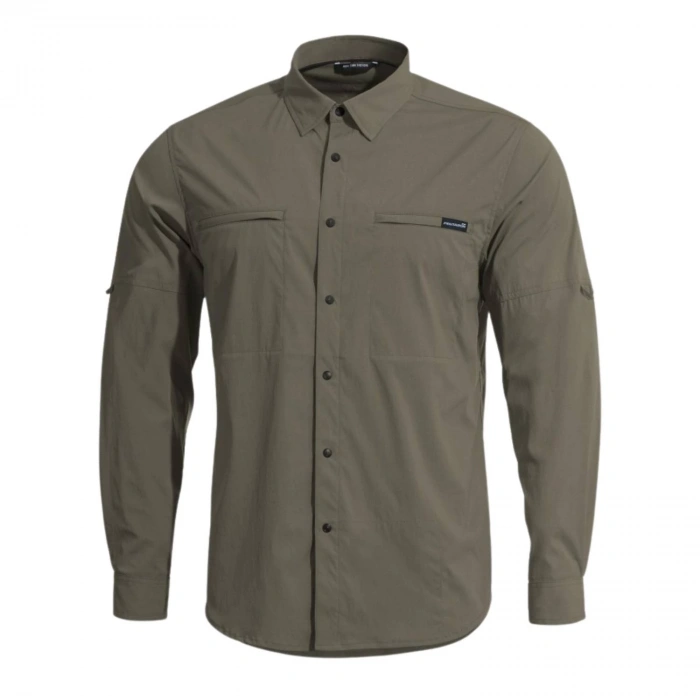 Uyguna-Yakala Outdoor Tactical Erkek Gömleği - Pentagon - Wayne - RAL7013 - K02029