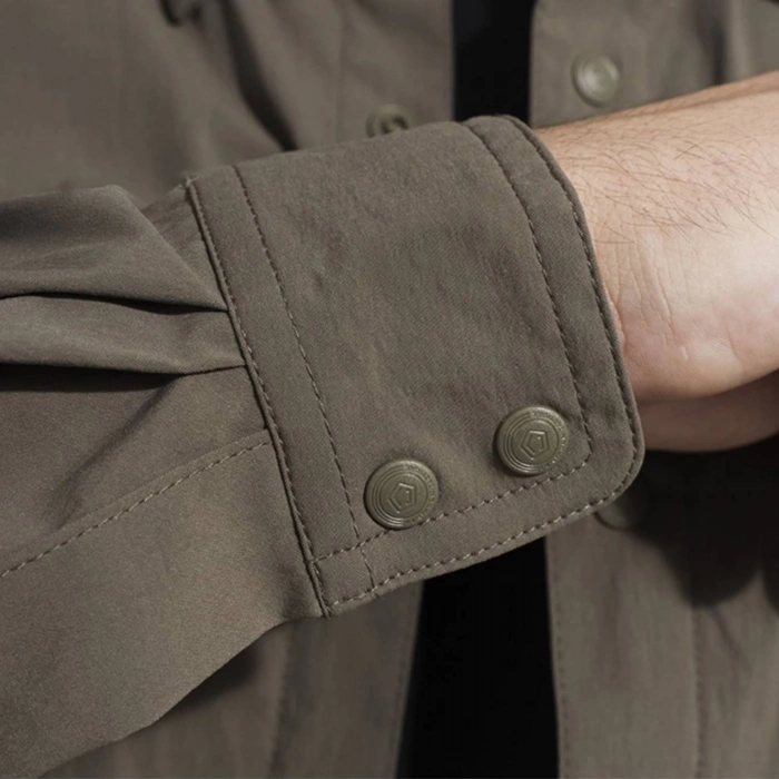 Uyguna-Yakala Outdoor Tactical Erkek Gömleği - Pentagon - Wayne - RAL7013 - K02029