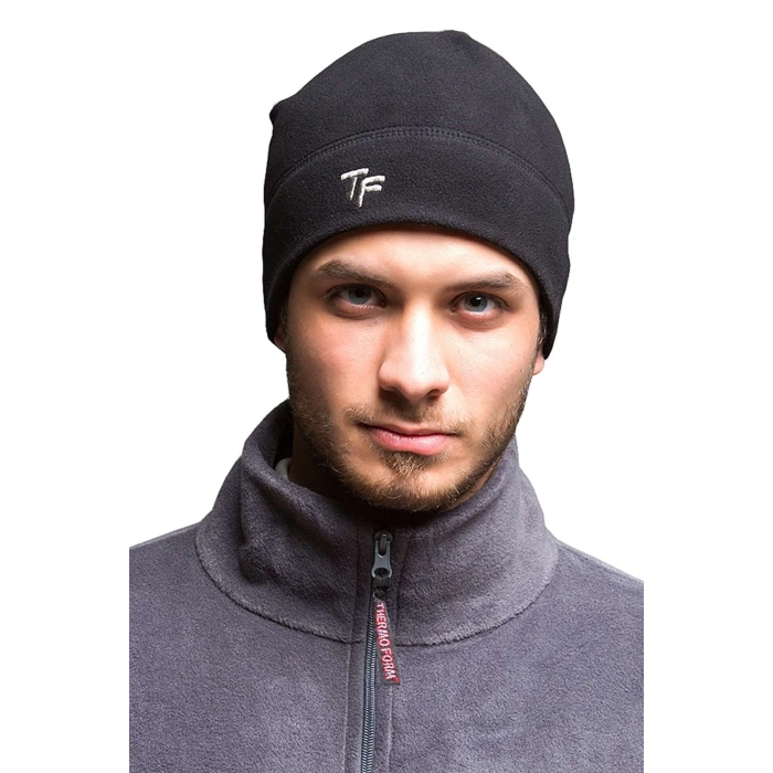 Uyguna-Yakala Polar Bere - Thermoform - Siyah