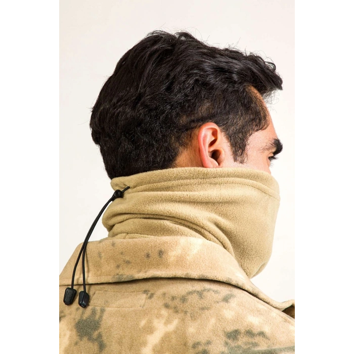 Uyguna-Yakala Polar Boyunluk - Thermoform - Kum