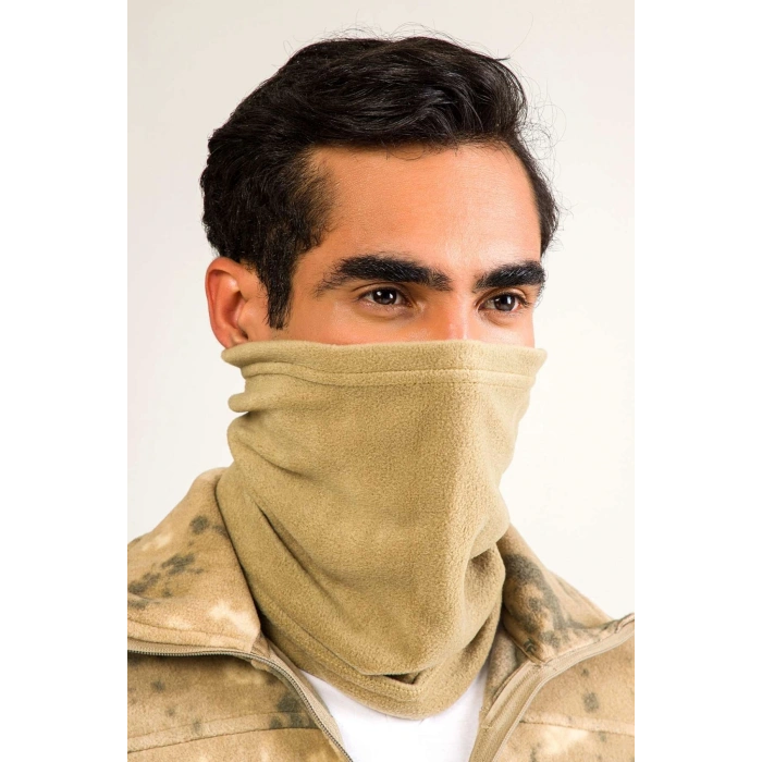 Uyguna-Yakala Polar Boyunluk - Thermoform - Kum