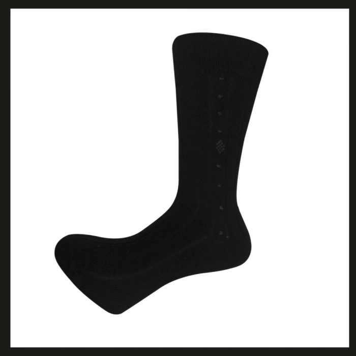 Uyguna-Yakala  Siyah 41-44  Bektaş Lambswool Kışlık Erkek Çorabı-RAP.180