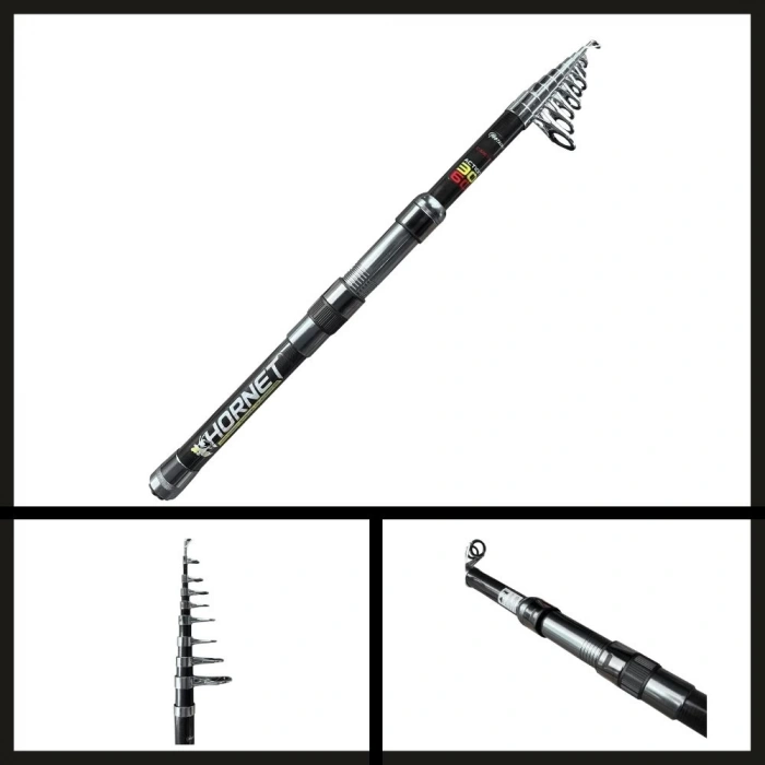 Uyguna-Yakala 30-60 Gr Protackle Hornet 2.70 Mt Tele Spin Kamış-AMS.041