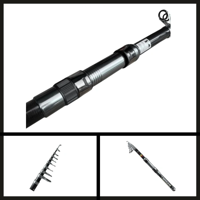 Uyguna-Yakala 30-60 Gr Protackle Hornet 2.70 Mt Tele Spin Kamış-AMS.041