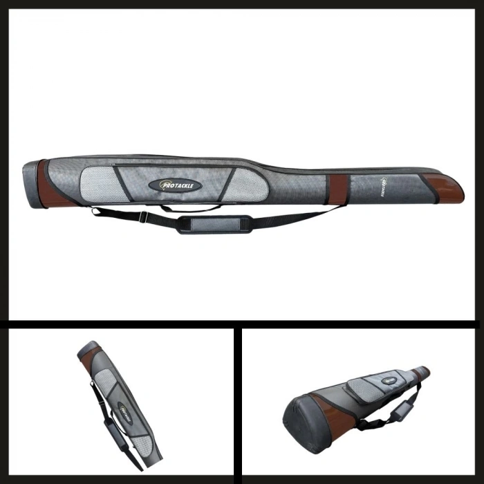 Uyguna-Yakala Kahve 130 Cm (51050310br) Protackle Profesyonel Çok Amaçlı Kamış Çantası-MAL.392