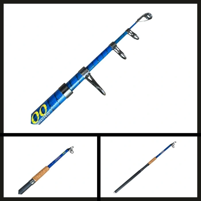 Uyguna-Yakala 100-150 Gr Protackle Sensei 2.70 Mt Teleskopik Kamış Mavi-AMS.032