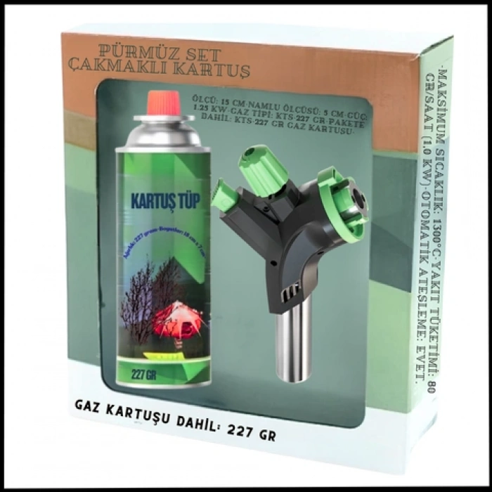 Uyguna-Yakala Pürmüz Set Çakmaklı Kartuş-YKT.236