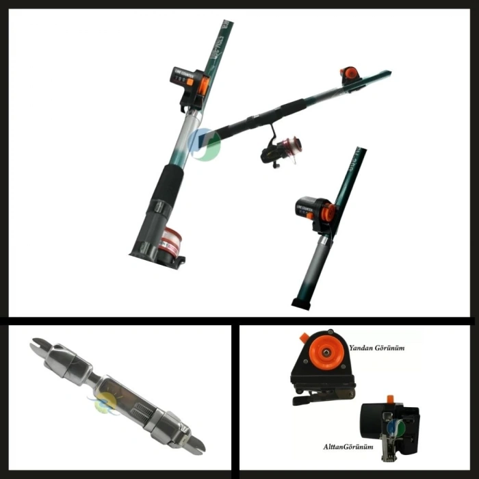 Uyguna-Yakala Göl Kamışı İçin Reel Seat Makina Kızağı-MAL.180