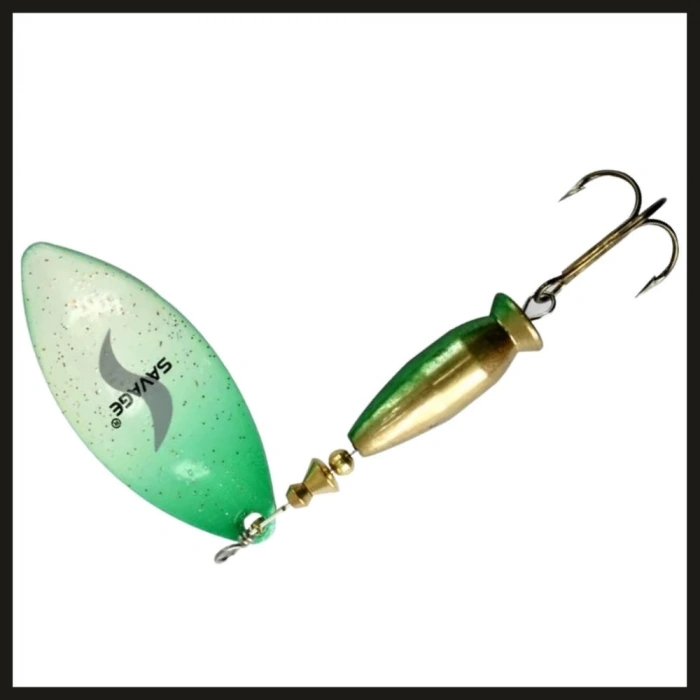 Uyguna-Yakala Alt Beyaz/ Üst Yeşil No:2/20 Gr Savage Alpha Long-KAŞ.102