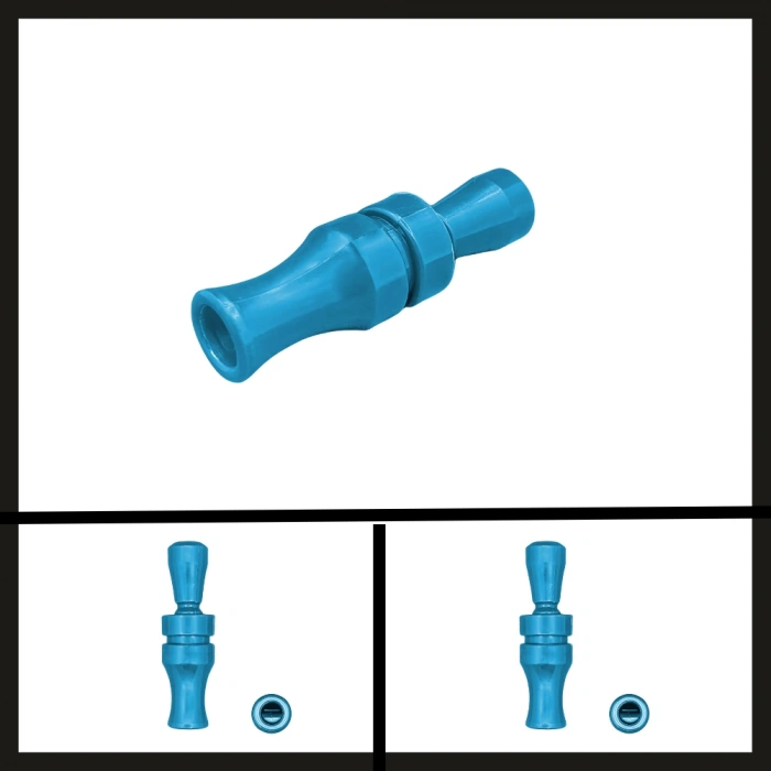 Uyguna-Yakala Mavi Savage Çift Dilli Ördek Düdüğü-GER.067