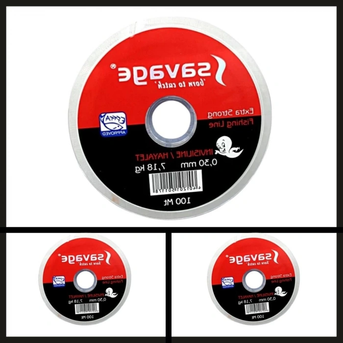 Uyguna-Yakala 0,20 Mm 100 Mt Savage Hayalet Makara Misina-MİS.130