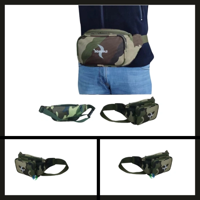 Uyguna-Yakala Kamuflaj Savage Hh0297 Bel Çantası-NTA.062