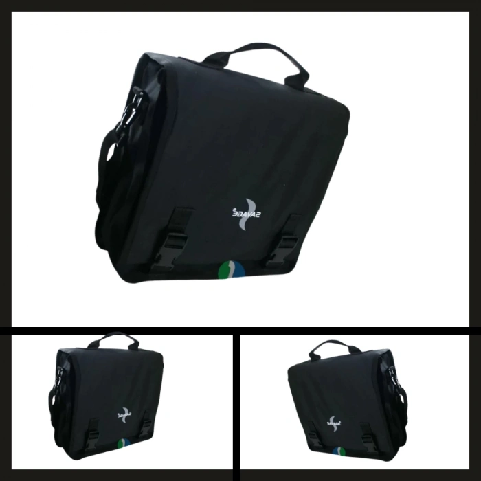 Uyguna-Yakala Siyah Savage Hh06383 Yan Çantası-NTA.077