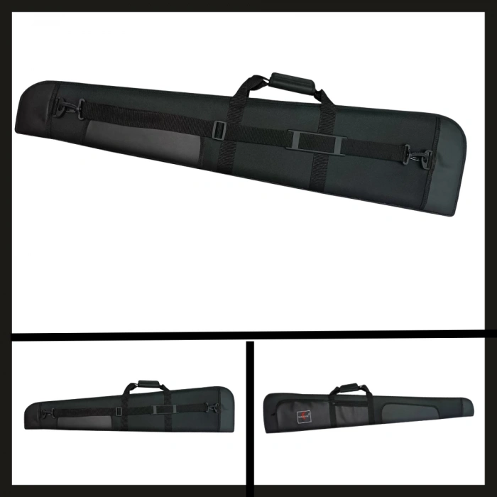 Uyguna-Yakala Siyah 110 Cm (yt-001)  Savage İmperteks İki Cepli Tüfek Kılıfı-AKS.079