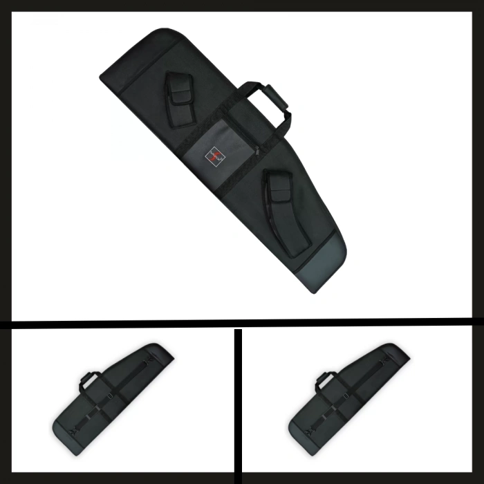 Uyguna-Yakala Siyah 110 Cm  İmperteks Şarjörlü Tüfek Kılıfı-AKS.115
