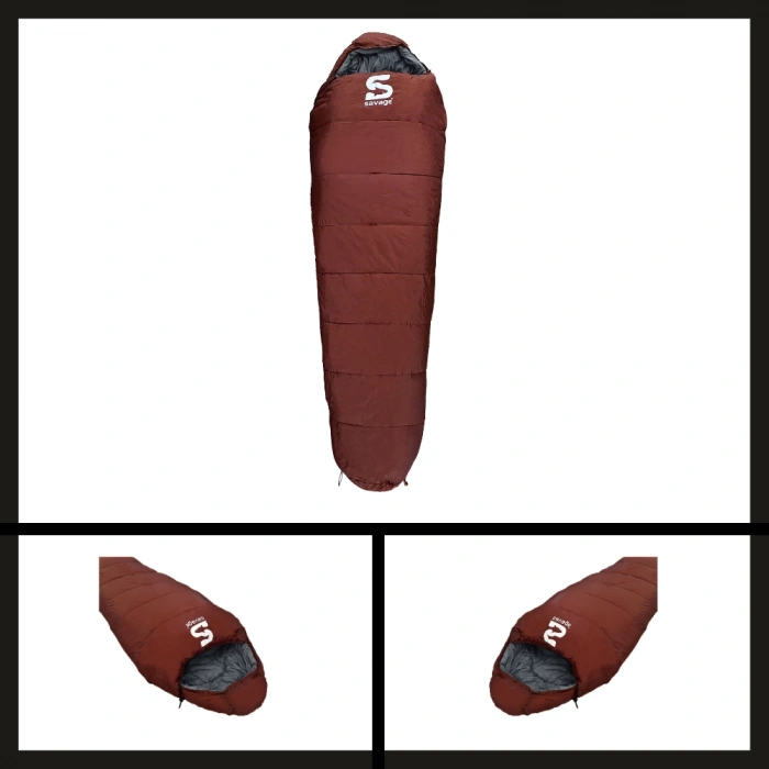 Uyguna-Yakala  (ys-530) Savage Zenith -30 C Bordo Uyku Tulumu-TLM.049