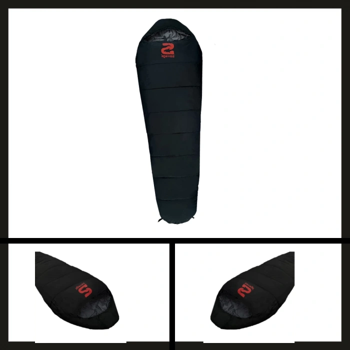 Uyguna-Yakala  (ys-530) Savage Zenith -30 C Siyah Uyku Tulumu-TLM.048