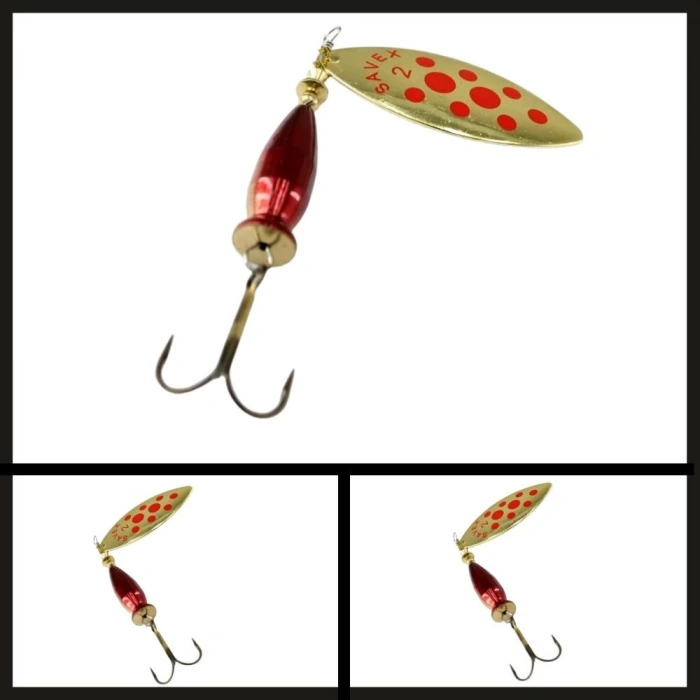 Uyguna-Yakala Altın/kırmızı No:2/16 Gr Savex Alpha Long-KAŞ.085