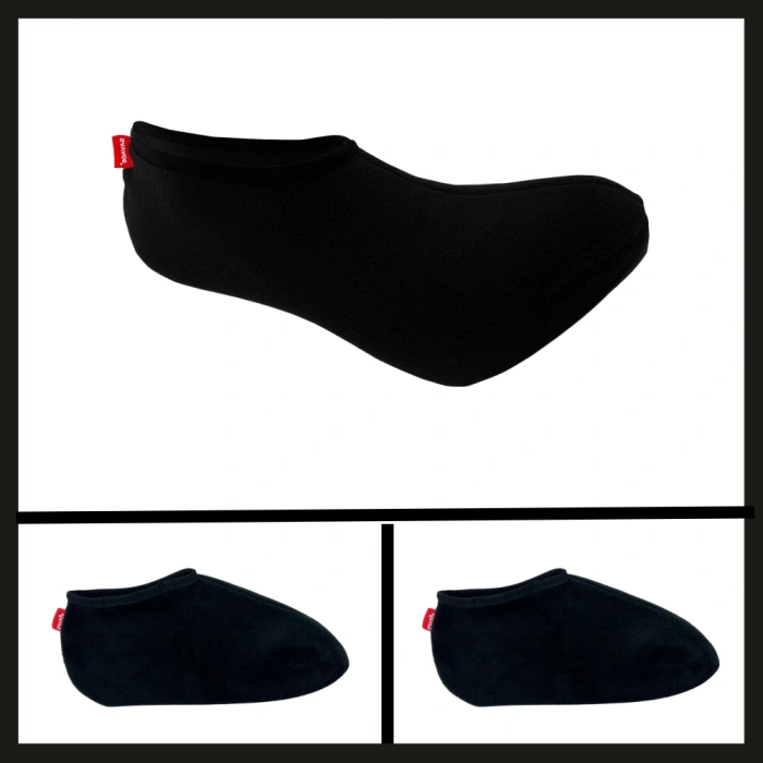 Uyguna-Yakala Siyah Polar Patik-GER.065