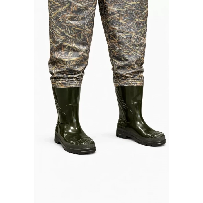 Uyguna-Yakala Savex Tulum Çizme Saz Desenli