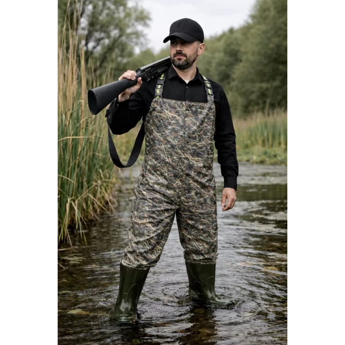 Uyguna-Yakala Savex Tulum Çizme Saz Desenli