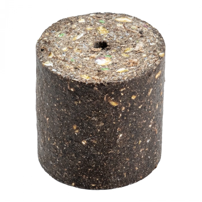 Uyguna-Yakala Sazan Yemi - Delikli Küspe - Ayçiçek - Silindir - 30 Kg