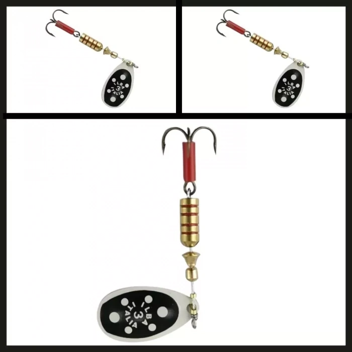 Uyguna-Yakala Siyah/beyaz No:3 (28433) Tondo Döner Kaşık-KAŞ.249