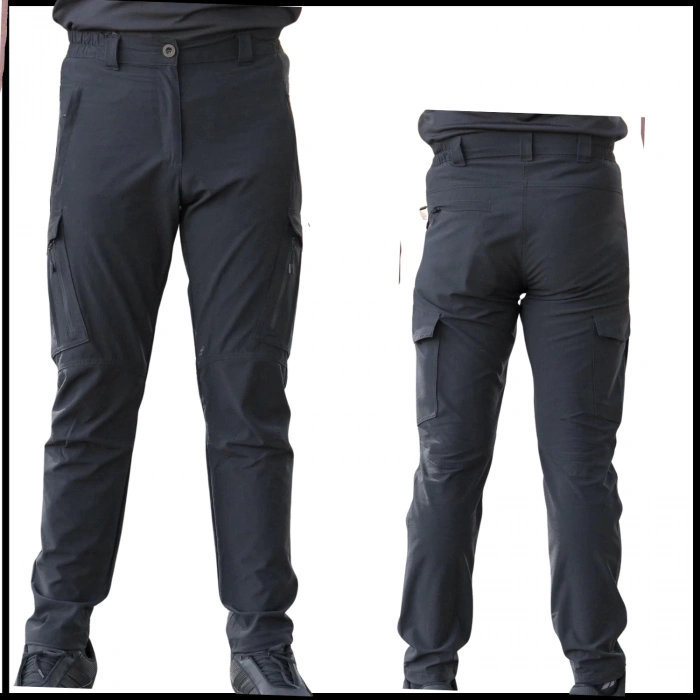 Uyguna-Yakala Siyah Erkek Pantolon-NT.561