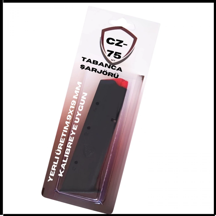 Uyguna-Yakala Siyah Tabanca Şarjörü -JOR.060