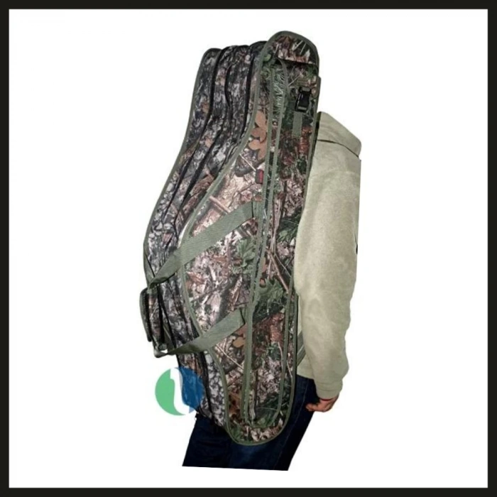 Uyguna-Yakala Sn.35006 120 Cm Kamış Çantası 3 Gözlü Çok Cepli-MAL.213