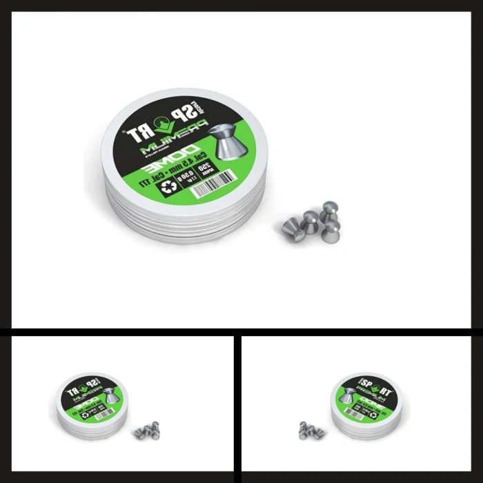 Uyguna-Yakala 250 Adet 4.5 Mm Sport Premium Dome Havalı Saçma-SAÇ.058