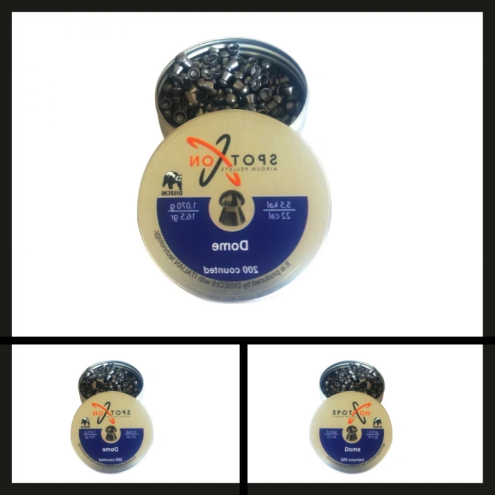 Uyguna-Yakala  5.5 Mm 200 Adet Spoton Dome Havalı Saçma-SAÇ.084