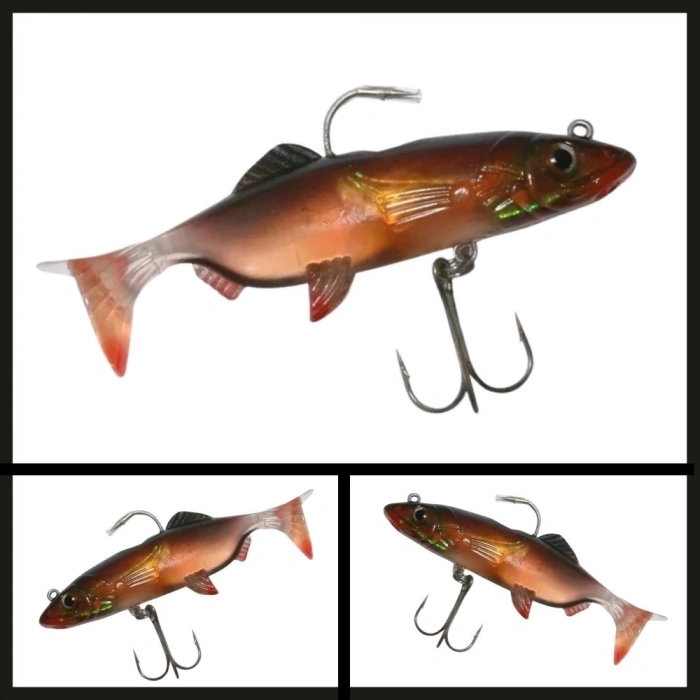 Uyguna-Yakala 10 CmSpring D15 6664  Silikon Balık-YEM.245