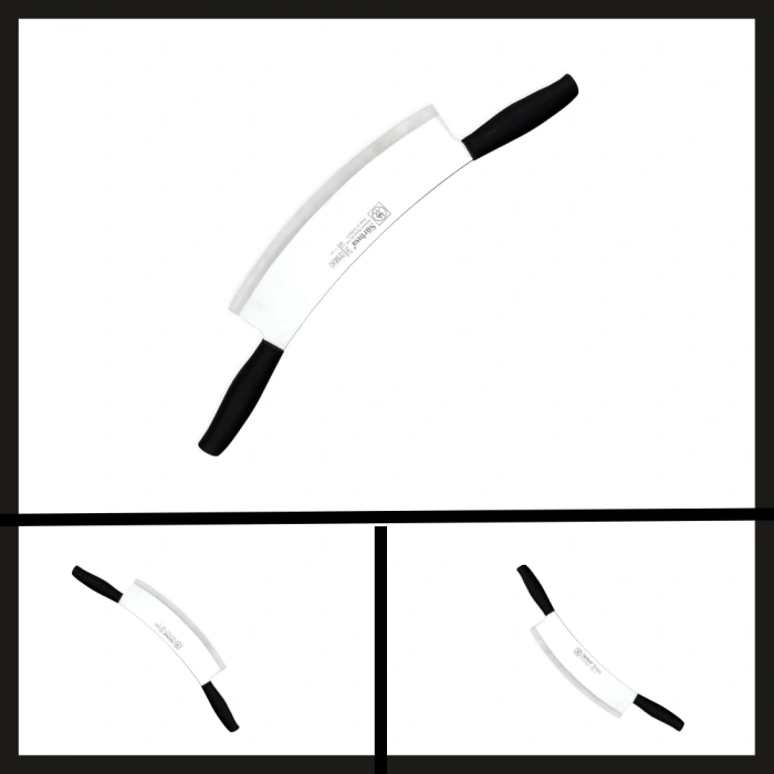 Uyguna-Yakala No:61707 Sürmene Çift Saplı Et Ve Sebze Kıyma Zırhı-BIC.147