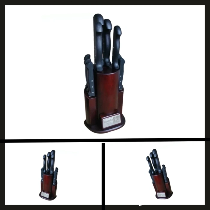 Uyguna-Yakala Mutfak Bıçağı 61504 Set (yeni Model)-BIÇ.130