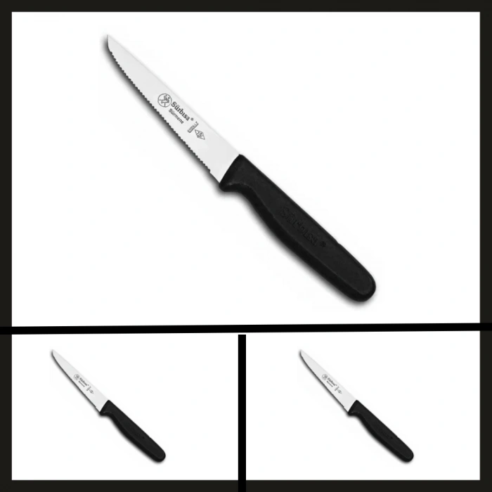 Uyguna-Yakala (sebze Lazer Bilemeli) Sürmene Mutfak Bıçağı No:61004-lz-BIÇ.093